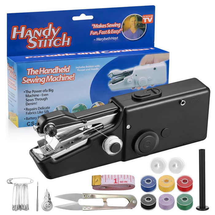 Handheld Sewing Machine, Mini Sewing Machine with 14Pcs Sewing Accessories