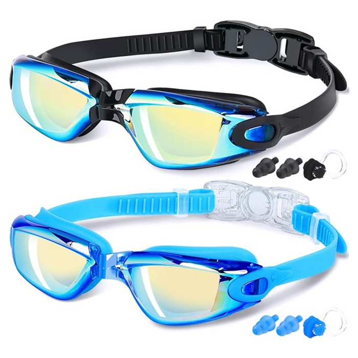 Kids Swim Goggles, 2-Pack Swimming Goggles