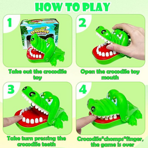 Crocodile Dentist Game/Crocodile Biting Finger Dentist Games
