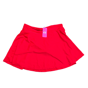Red Skirted Swimsuit Bottoms - Large