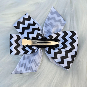 New Baby Girl Hair Bows – Set of 5 Clips, Soft & Stylish for Toddlers & Kids