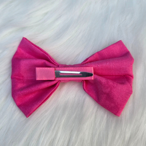 New Baby Girl Hair Bows – Set of 5 Clips, Soft & Stylish for Toddlers & Kids