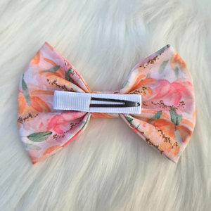 New Baby Girl Hair Bows – Set of 5 Clips, Soft & Stylish for Toddlers & Kids