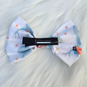 New Baby Girl Hair Bows – Set of 5 Clips, Soft & Stylish for Toddlers & Kids