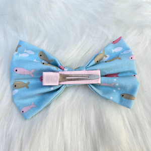 New Baby Girl Hair Bows – Set of 5 Clips, Soft & Stylish for Toddlers & Kids