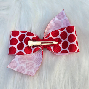 New Baby Girl Hair Bows – Set of 5 Clips, Soft & Stylish for Toddlers & Kids
