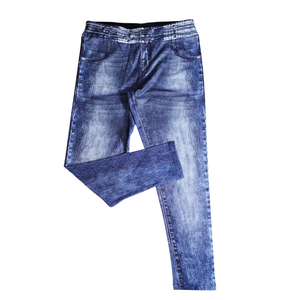 New Blue Jean Stretchy Jeggings – Size XL, High Rise & Comfy Fit