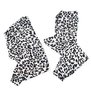 Women’s 2-Piece Soft Leopard Print Pajama Set – Size Medium