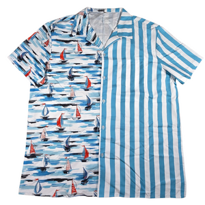 Men’s 2-Piece Beach Outfit – Size XL – Matching Shirt & Shorts Set for Summer