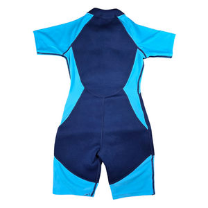 Boys’ Size 10 Blue One-Piece Wetsuit – Full Body Surf & Swim Suit