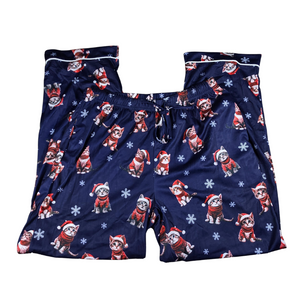 New Women’s 2-Piece Christmas Cat Pajama Set – Size Large – Cute & Cozy