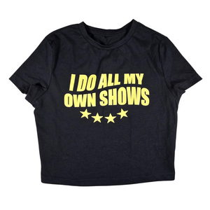 New Women’s Summer Crop Top T-Shirt – Size Small