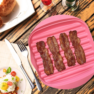 Microwave Bacon Tray with Splatter Lid