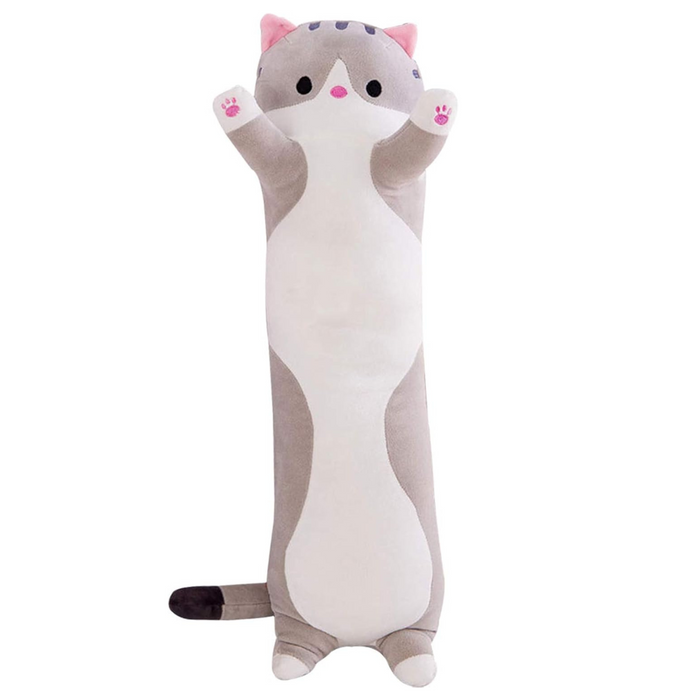 Plush Cat Toy Soft Sleeping Pillow - 28"
