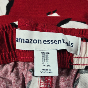 Women’s Red Penguin Pajama Pants – Size XL