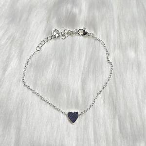 Women’s Silver Hearted Fashion Bracelet