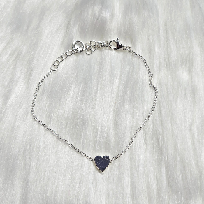 Women’s Silver Hearted Fashion Bracelet