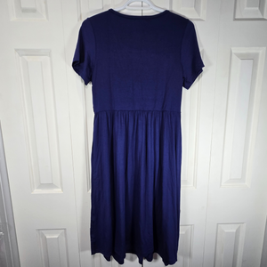 NWT Navy Blue Nursing Dress – Size Small