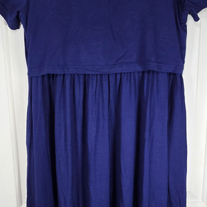 NWT Navy Blue Nursing Dress – Size Small