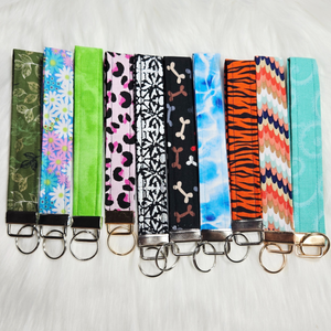 New Wristlet Keychain Holders – Fun Prints & Hands-Free Convenience