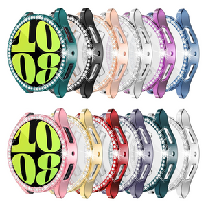Bling Screen Protector Case Compatible with Samsung Galaxy Watch 6 40mm