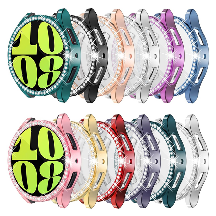 Bling Screen Protector Case Compatible with Samsung Galaxy Watch 6 40mm