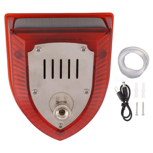 Animal Repellent, Solar Nocturnal Animal Wild Animal Deterrent for Deer Coyote Raccoon