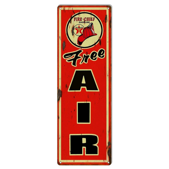 Retro Metal tin Sign Free Air