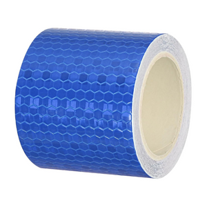 Reflective Tape, 2 Inch x 10 FT Waterproof Self Adhesive High Visibility Safety Warning Tape