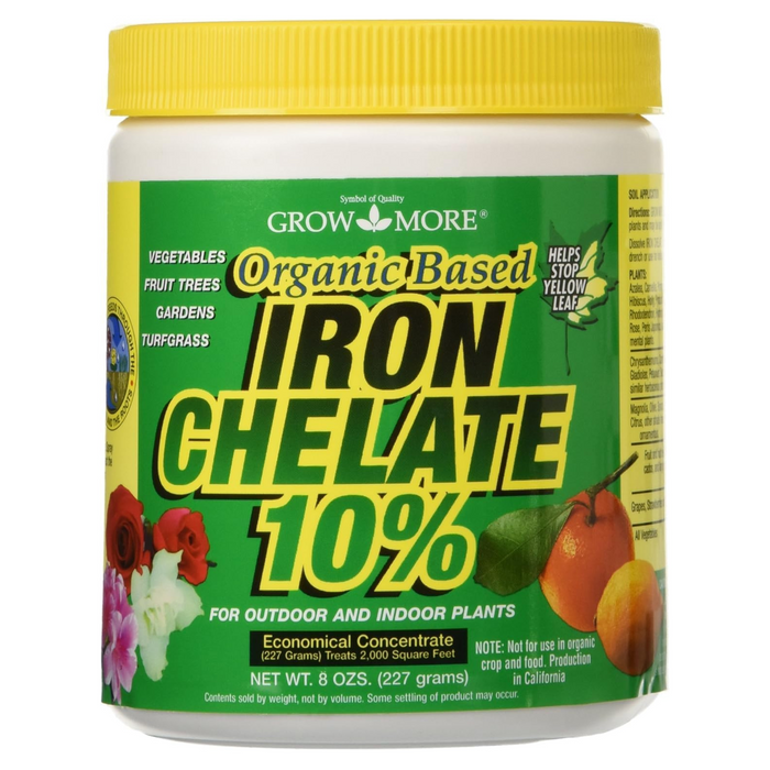 Grow More 7450 8-Ounce Organic Iron Chelate Concentrate