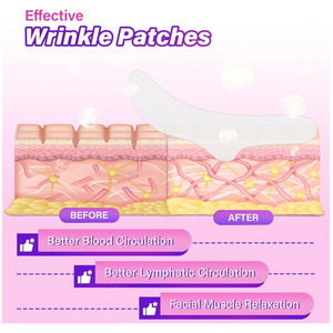 Wrinkle Pads Wrinkles Patches-Reusable Sleep Patches Silicone Paster for Wrinkles, Anti Chest Wrinkles from Side Sleeping