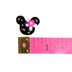 19 Flatback Minnie Mouse Heads