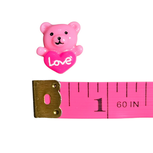 16 Flatback Resin Love Bears