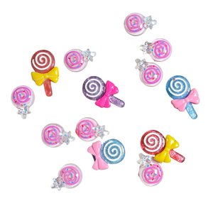 14 Flatback Resin Lollipops