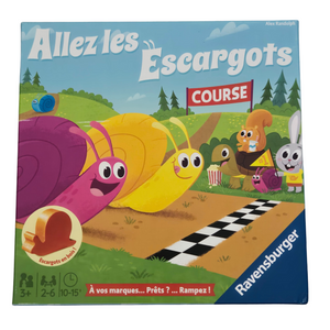 Snail's Pace Race - Family Game - French Version