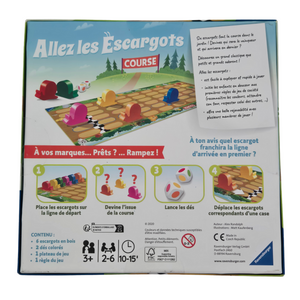Snail's Pace Race - Family Game - French Version