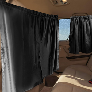 Set of 3 Car Privacy Curtains, Car Window Covers for Sleeping in Car for Camping SUV Van