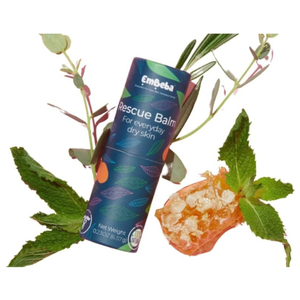 Rescue Balm, Natural Moisturizer for Dry, Chapped, Cracked Skin - Roll on Balm