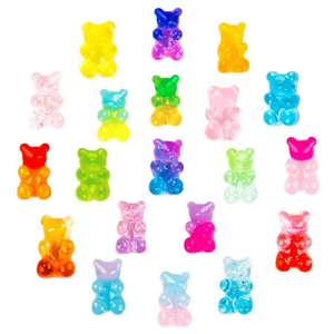 22pcs Gummy Bear Croc Charms
