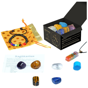 Sagittarius Crystals and Stones Set