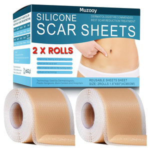 Silicone Scar Sheets (2 Rolls), Medical Grade Silicone Scar Tape