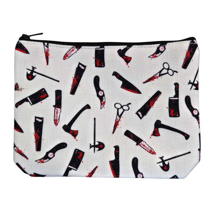 Makeup Bag - Bloody Knives
