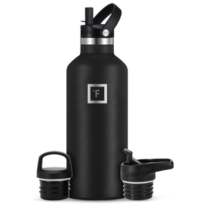 Camping & Hiking Hydration Canteen - 20oz with 3 Lids