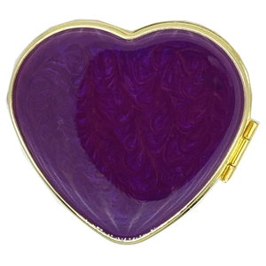 Vintage Pill Organizer Portable Compact Cute Retro Pill Box