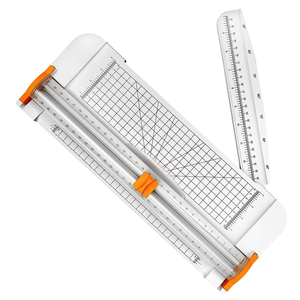 Paper Cutter, 12Inch A4 Paper Trimmer with Automatic Security Safeguard for Standard Cutting of Paper