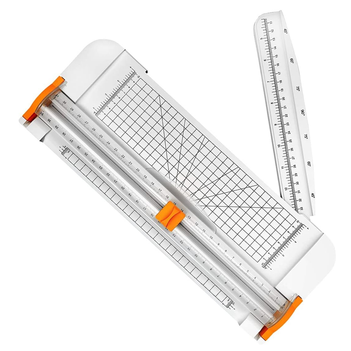 Paper Cutter, 12Inch A4 Paper Trimmer with Automatic Security Safeguard for Standard Cutting of Paper