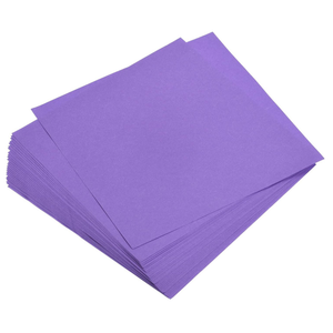 125 Sheets Origami Paper Double Sided 6x6 Inch - Purple