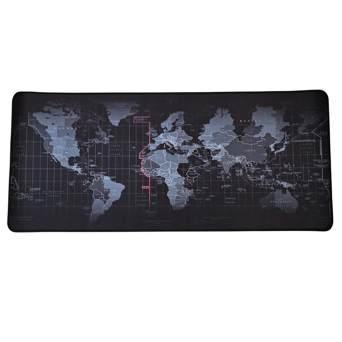 World Map Gaming Mouse Pad - 27"x12"