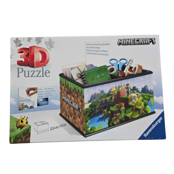 Minecraft 3D Ravensburger Box Puzzle