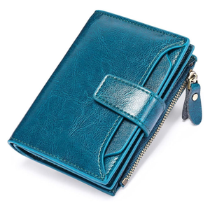Wallet for Women Leather Bifold Compact RFID Blocking Small Womens Wallet Purse